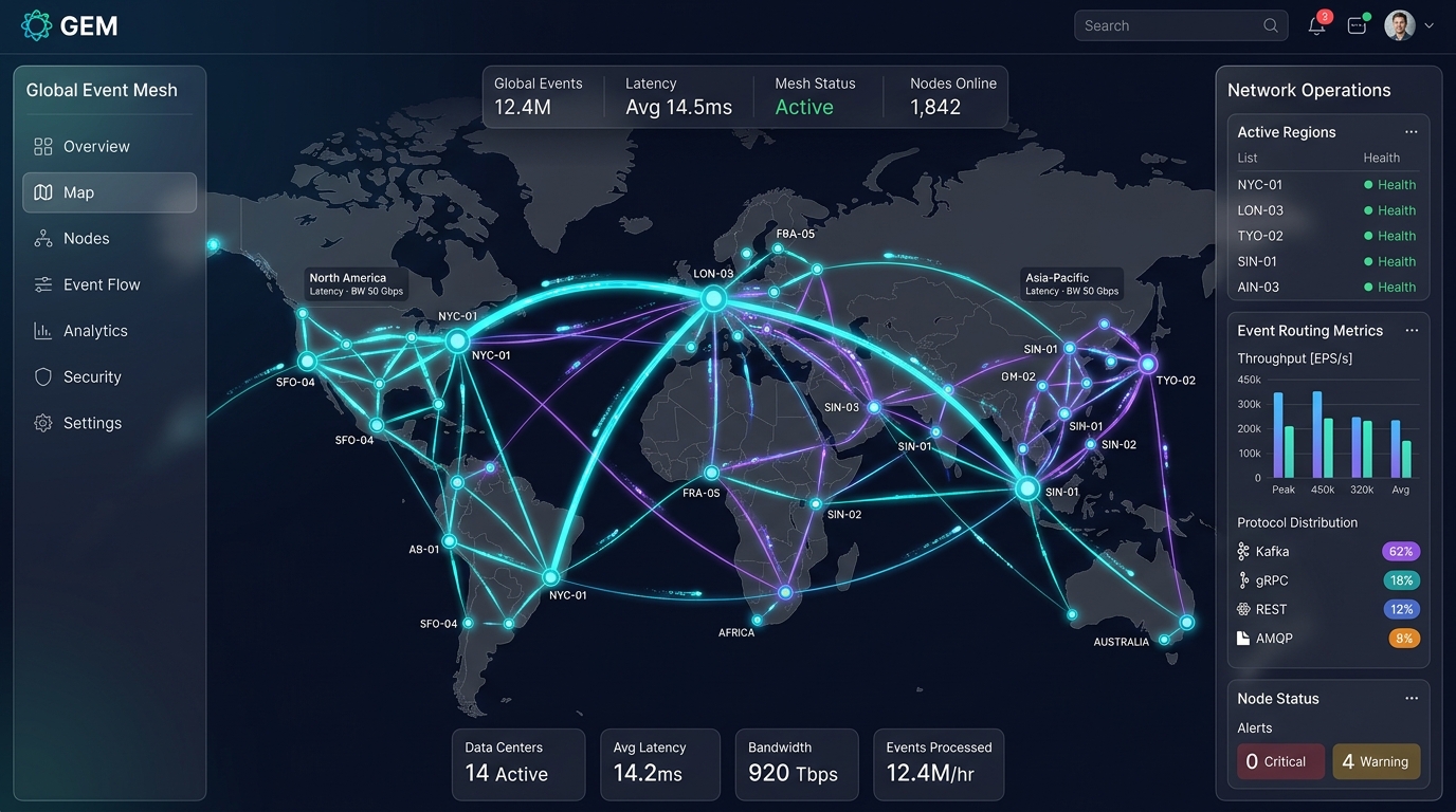 Global Event Mesh