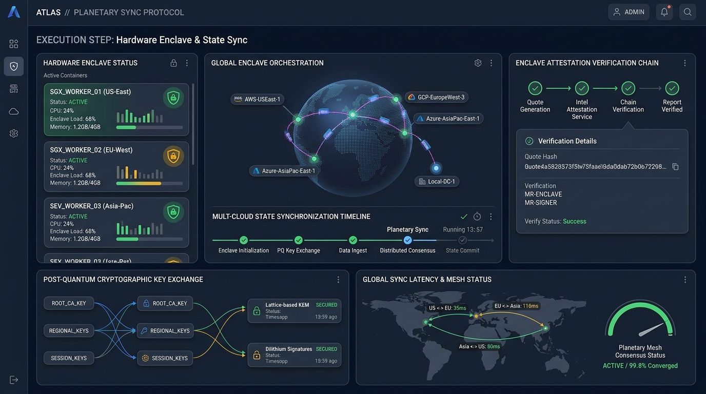 Hardware Enclave & Planetary Sync