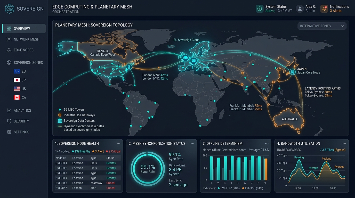 Planetary Mesh Network
